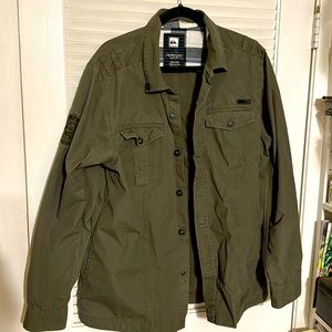 Quicksilver Army Jacket. Very Unique!